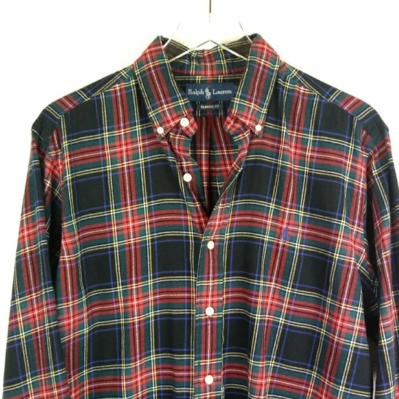 Ralph Lauren Tartan Plaid Button Down Shirt - Picture 8 of 8